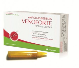 Alivia la pesadez de piernas con Venoforte Ampollas